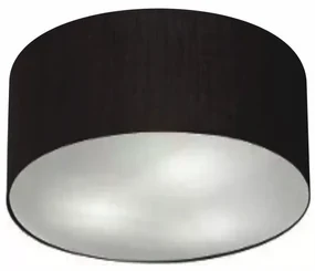 Plafon de Sobrepor Cilíndrico SP-3048 Cúpula Cor Preto