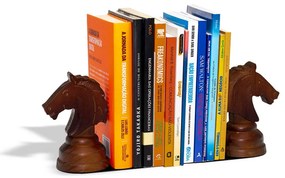 Aparador de Livros Cavalo Peça de Xadrez
