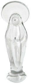 Imagem Nossa Senhora em Murano - Cristal Transparente  Cristal Transparente