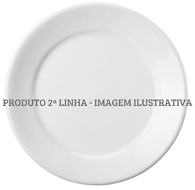 Prato Raso 24Cm Porcelana Schmidt - Mod. Convencional 2° Linha 022