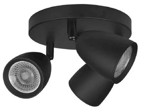 Spot Led Sobrepor Abs 21W 3000K Yamamura - PRETO