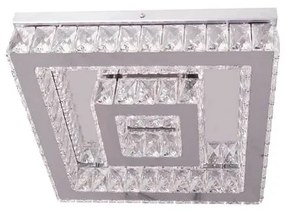 Plafon Led Sobrepor Cinza 33w 3000k 40cm