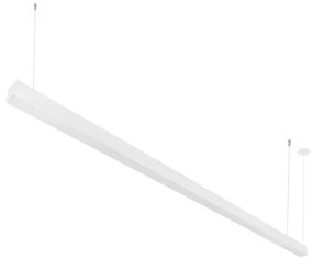 Pendente Led Aluminio Acrilico 53,4W 3000K Fit40 - BRANCO