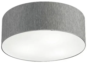 Plafon de Sobrepor Cilíndrico SP-3019 Cúpula Cor Cinza