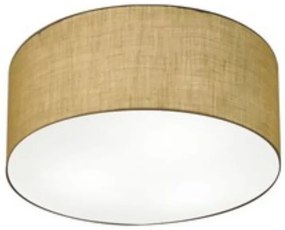 Plafon Cilíndrico Vivare Md-3055 Cúpula em Tecido 80x21cm - Bivolt