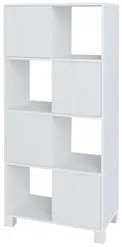 Conjunto Escritório Home Office 4 Peças Mity A06 Branco/Carvalho - Mpo