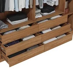 Guarda Roupa Casal 6 Portas Egidio C01 Buriti - Mpozenato