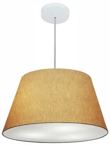 Pendente Cone Palha MJ-4248 Para Mesa de Jantar e Estar