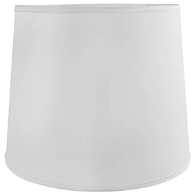 Cupula Conica Plastico Branco Para Abajur 31cm