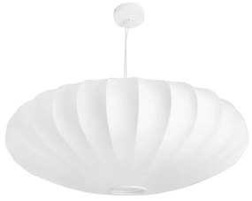 Pendente Tecido Metal Branco Balloon