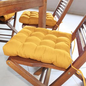Assento para Cadeira Futton Confort - 40 x 40 cm Amarelo
