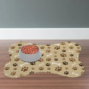 Tapete Mdecore PET Mdecore Pata Bege 46x33cm