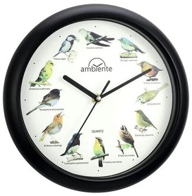 Relógio de Parede Pássaros 1 Peça