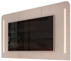 Painel Para TV Suspenso 75 Pol 218cm World D04 Off White - Mpozenato