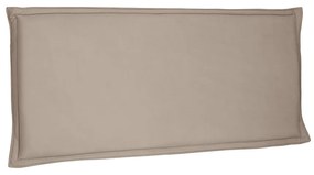 Cabeceira Painel Garden Para Cama Box Casal 140 cm Suede Bege - D'Rossi