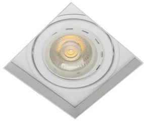 Plafon Embutir Aluminio Branco 13,8cm No Frame Ii