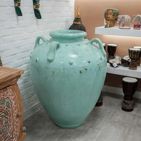 Vaso Verde em Cerâmica | Bali