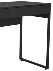 Mesa Para Computador Desk Com 2 Gavetas 120cm Preto - D'Rossi