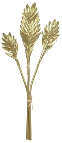 Folhagem Natalina Helicônia Dourado 45,5 cm D'Rossi