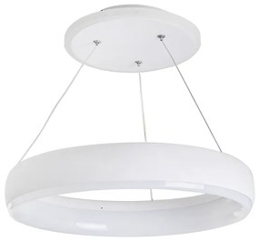 Pendente Led Aluminio Branco Dimerizavel 30w 120 Smart+