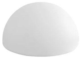 Luminaria De Piso Branco Esfera Soleil 60cm