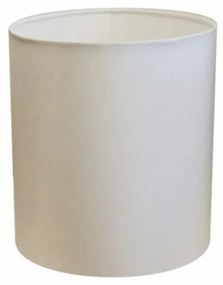 Cúpula abajur e luminária cilíndrica vivare cp-7001 Ø13x15cm - bocal nacional - Branco