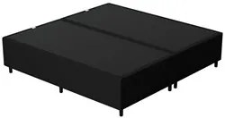 Base Cama Box Casal Queen 158cm Bipartido Hit I02 Corano Preto - Mpoze