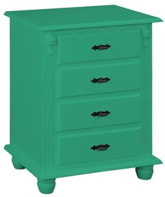 Mesa de Cabeceira 4 Gavetas - Wood Prime MY 25942