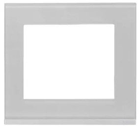 Placa Suporte 4x4 6 Postos Branco Orion Class