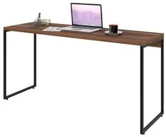 Mesa de Escritório Escrivaninha 150cm Dynamica Industrial C08 Nogal -
