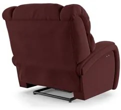 Poltrona do Papai Reclinável Kalie Power Touch Massagem FH9 Veludo Vin