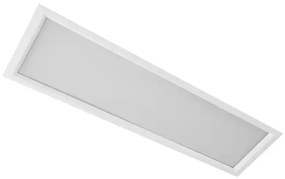 Plafon Led Embutir Aluminio Branco 72w 6500k Sevilha