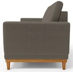 Sofá Living 145cm 2 Lugares Kayrós D05 Bouclê Cappucino - Mpozenato