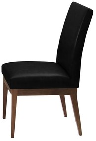 Conjunto 2 Cadeira Decorativa Luana Couríssimo Facto Preto