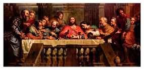 Quadro Decorativo Santa Ceia 3 - KF 50175
