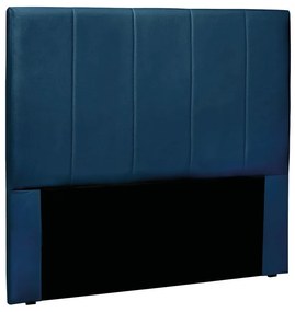 Cabeceira Cama Box King 195 cm Arizona Veludo Azul Marinho S04 - D'Rossi