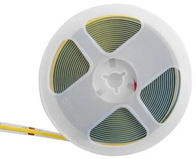 Fita De Led Cob 9w Por Metro 12v Irc90 5m 4000k