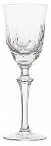 Taça de Cristal Lapidado Artesanal para Licor - 55 - Transparente  55 - Transparente