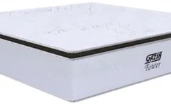 Colchão Box Casal 138cm Molas Ensacada Soft Pillow Tower NW Branco - G