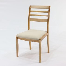 Cadeira Sankea Assento Estofado Estrutura Madeira Tauari