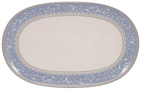 Travessa Rasa Oval 36 Cm Porcelana Schmidt - Dec. Diva