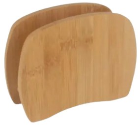 Porta Guardanapos De Bambu Marrom - Btc