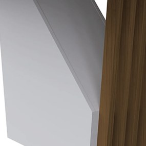 Mesa de Jantar Retangular Lita 120 cm Imbuia - D'Rossi