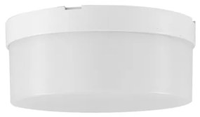 Arandela Led Redonda Abs 8W 3000K Ip65 Jabuti - BRANCO