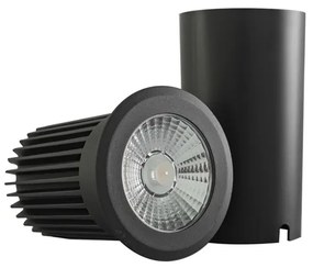 Embutido De Solo Led Preto 18w Redondo Ip67 3000k Focco