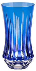 Copo de Cristal Lapidado Long Drink 19 - Azul Escuro  Azul Escuro - 66