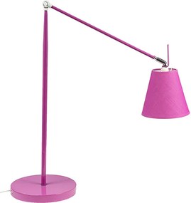 Luminária de Mesa Regulável Long Pink