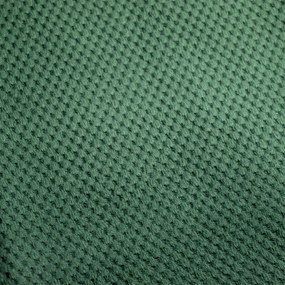 Calçadeira Olivia Casal 140 cm Veludo Verde Trabalhado A136 - D'Rossi