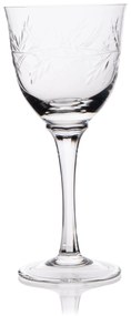 Taça de Cristal Lapidado Strauss P/ Vinho Branco 330 ML Incolor