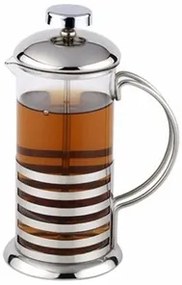 Cafeteira Francesa Prensa Cremeira Café de Inox e Vidro 350 Ml